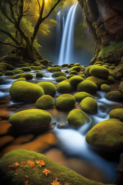 Captivating Macro View Of Lush Green Moss Cascading Over Rough Forest Rocks  Perfect Nature Wallpaper Background, Moss, Garden, Beautiful Garden  Background Image And Wallpaper for Free Download