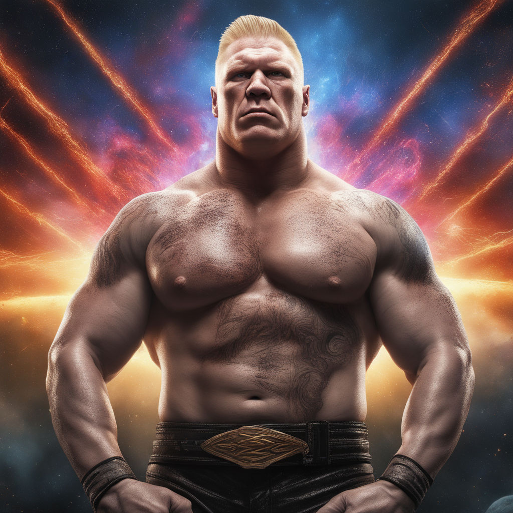 brock lesnar muscles