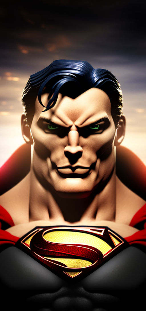 superman angry face