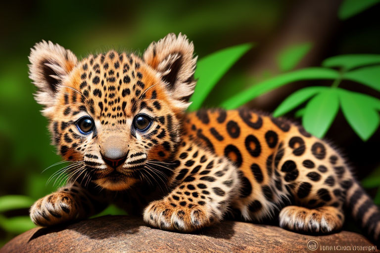 baby jaguar cartoon