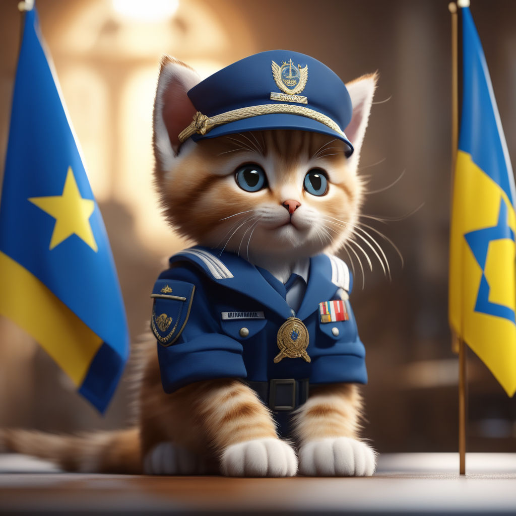 FurFursC: A cat wearing police