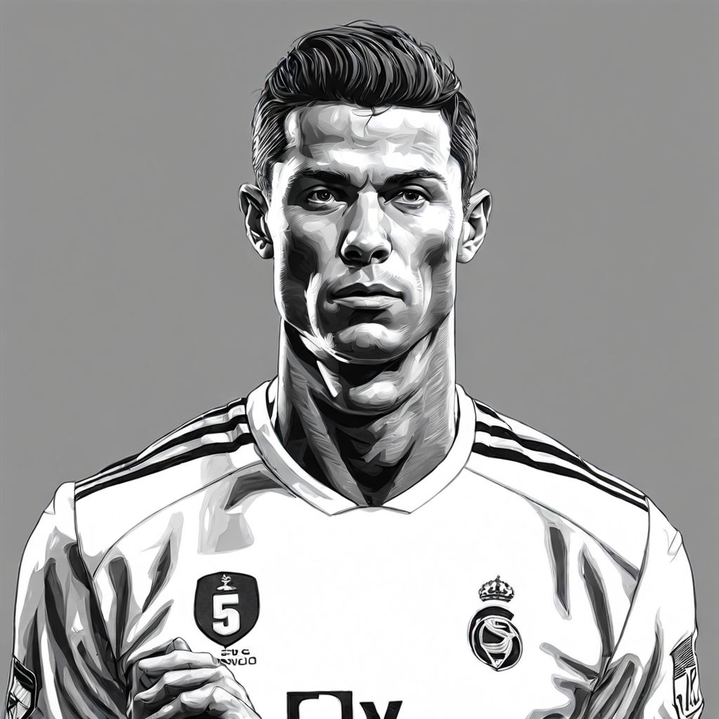 Cristiano ronaldo Black and White Stock Photos & Images - Alamy