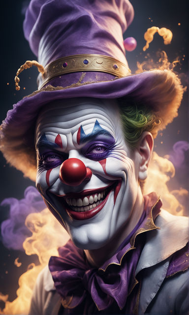 circus joker wallpaper