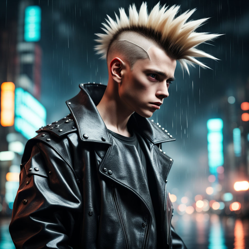 1,827 Punk Rock Hairstyles For Men Stock Photos, High-Res Pictures, and  Images - Getty Images