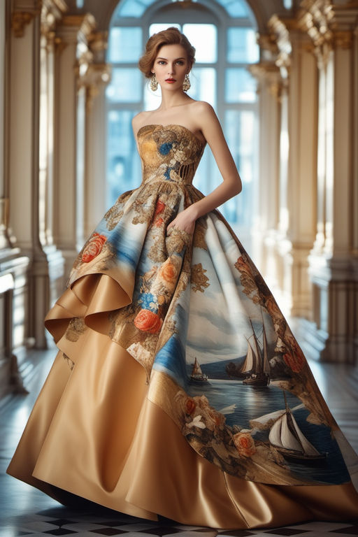 Embellished Multi Color Flutter Sleeve A-Line Dress – Mac Duggal