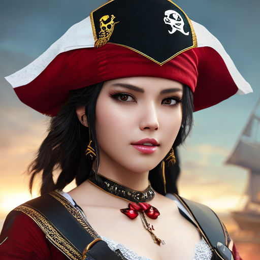 Captain Hook Cosplay Outfit Midjourney Creation for Perfect Pirate Look