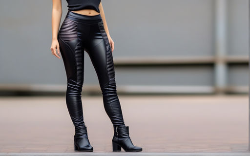 Shiny Black Leather Leggings 🖤 In Frame: @atwalhargun 🇮🇳 . . . . .  @atwalhargun #leather #leggings #leatherleggings #blackleggin