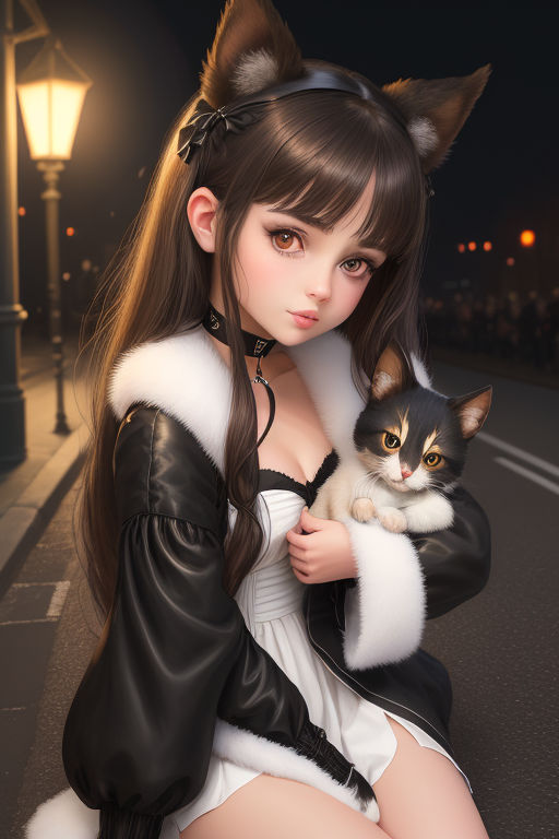 Anime PFP with Cat Ears - cute anime girl pfp inspiration - Image