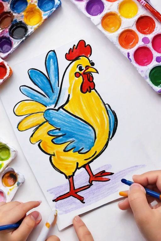 Hen Drawing Stock Photos and Images - 123RF