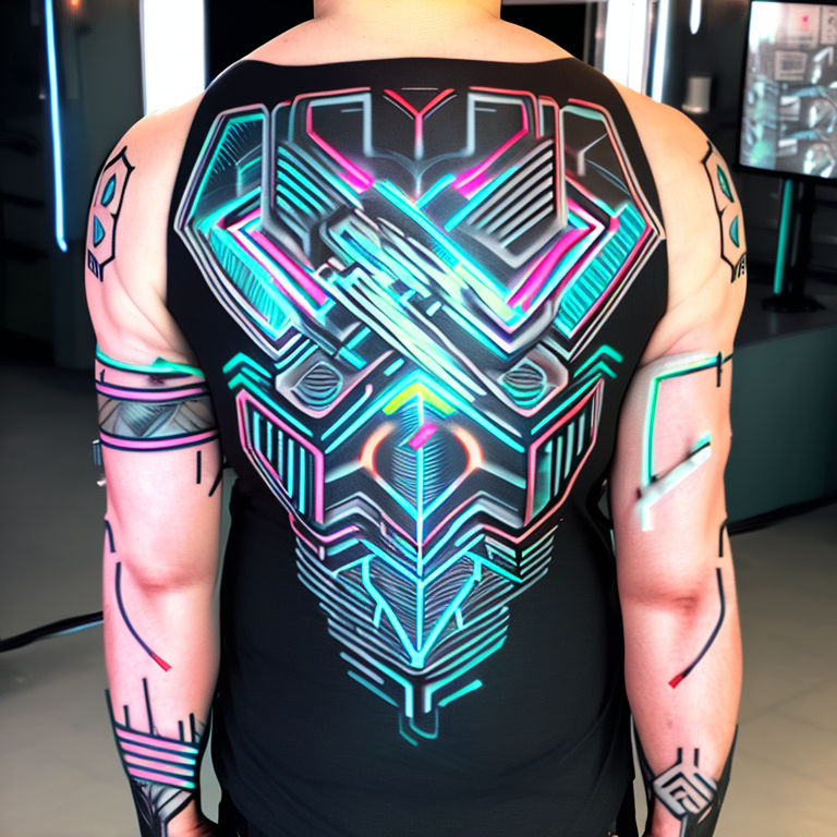 La Flor Sagrada Tattoo  Georgie Williams  georgiewilliams For  infoappointments please email  georgiewtattoogmailcom       graphicdesign futurism ornamental markings organictech cyberpunk  cybernetic neotribal nature 