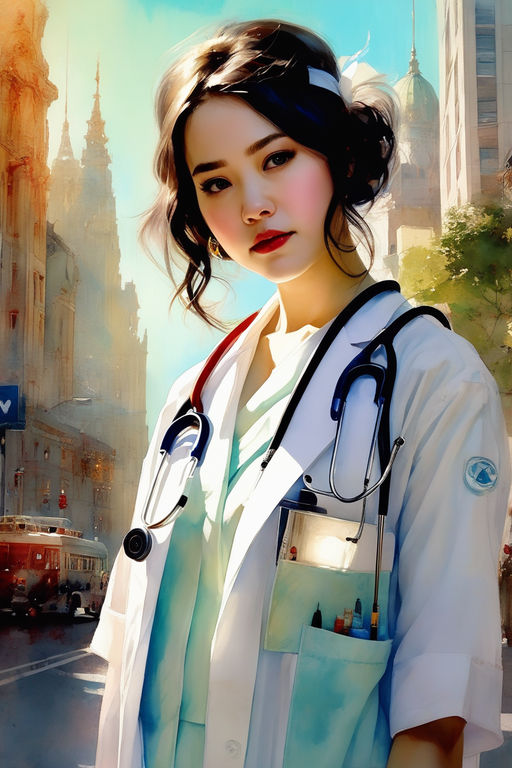 Love Being a Nurse Digital Art by Siska Queenita - Fine Art America