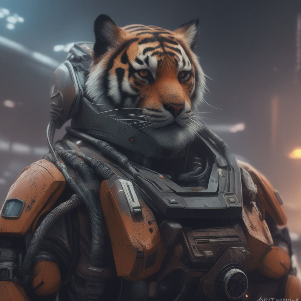 ArtStation - Bengal Tiger (Fur)