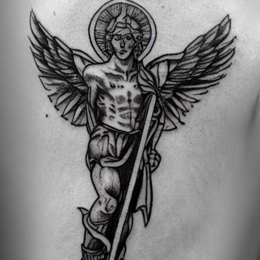 ArchAngel Gabriel Angel tattoo by ArchieAngel  Fur Affinity dot net