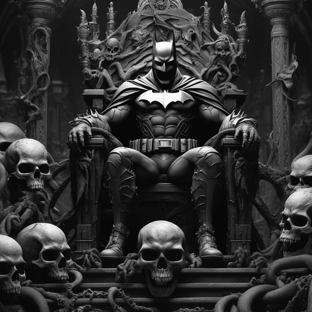 4k Live Wallpaper-Batman-Throne 