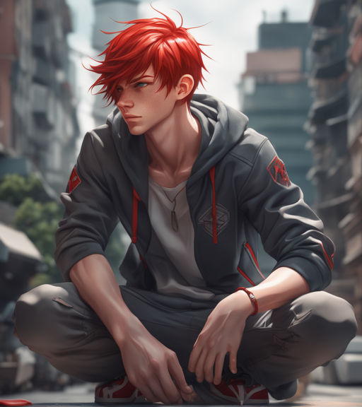 Anime boy KimDëHeizer - Illustrations ART street