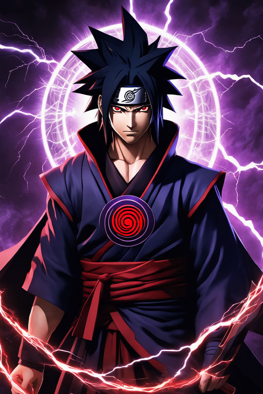 Sasuke with their sharingan eyes - Playground