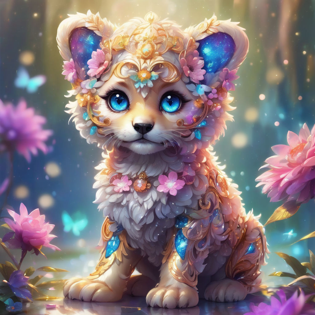 Colorful Cheetah Wallpaper  Animals beautiful, Cute animal drawings, Cute  little animals