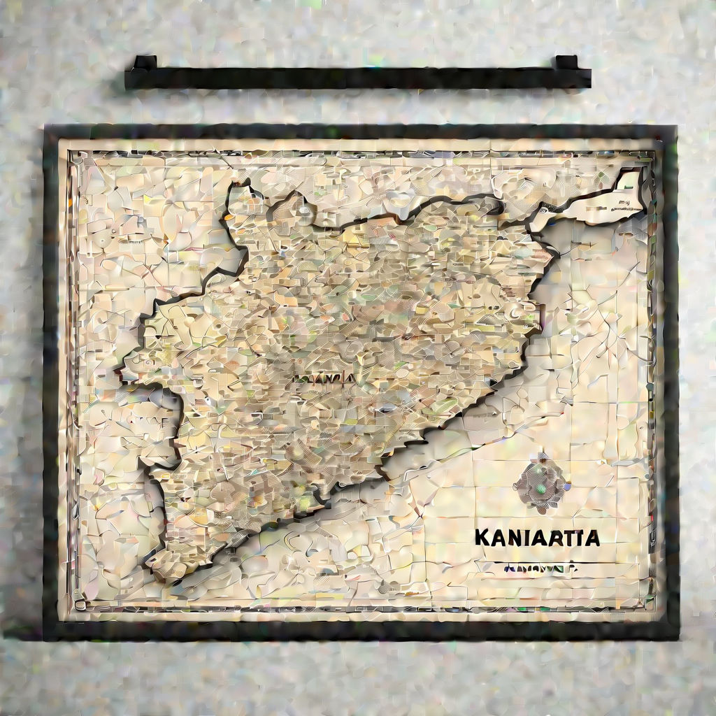 Karnataka Map Vector , India Logo:: tasmeemME.com