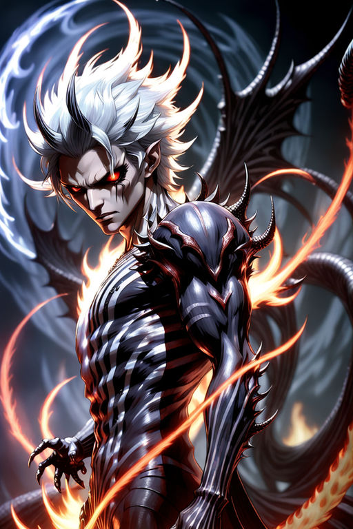 anime artwork {Cosmic Garou} . anime style - Playground