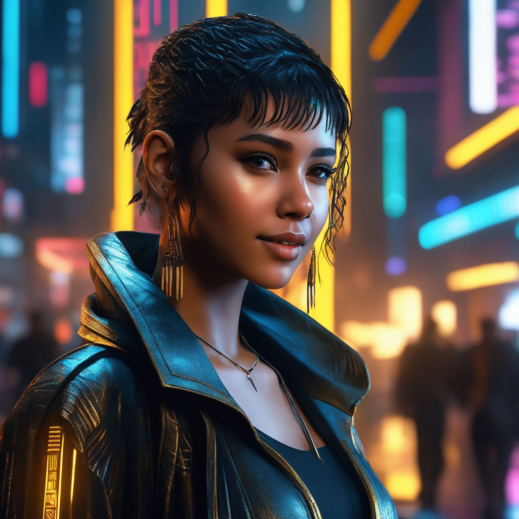 ArtStation - Cyberpunk 2077 (hyperrealism)