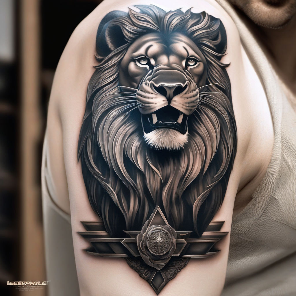 Lion 🦁 #handtat#tattoo#inked#tatted#tattoo#inked#liontattoo | Instagram