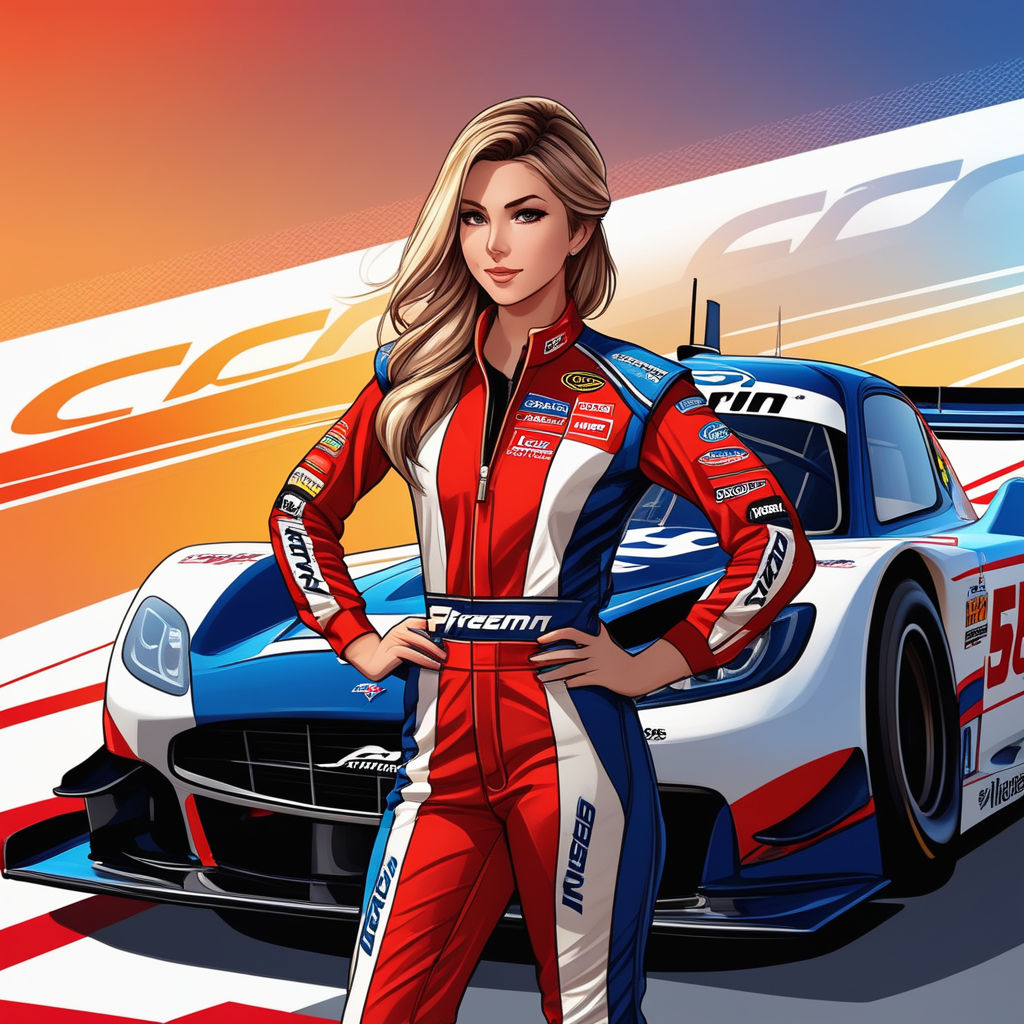 Anime racing car, driver, Anime, HD wallpaper | Peakpx