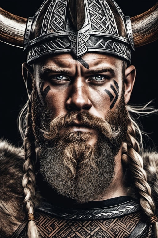 Bjorn Ironside Vikings Tv Series Tattoo Set ( Chest/Face/Arm/Back Tattoos)