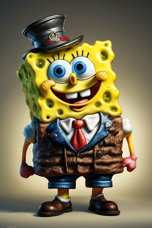 realistic spongebob