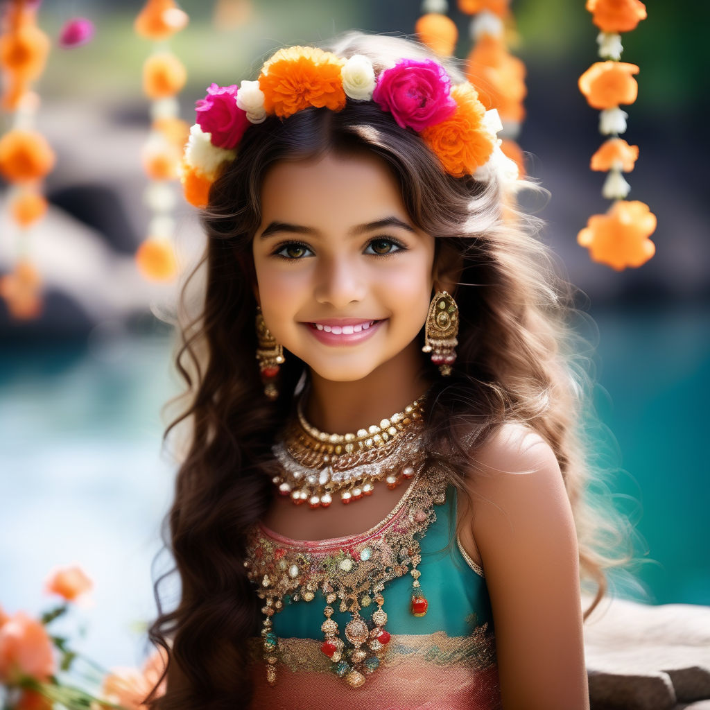 Happy Janmashtami ! my sweet little Radha. She loves to dr… | Flickr