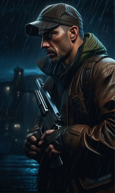 Niko Bellic from Grand Theft Auto – Game Art