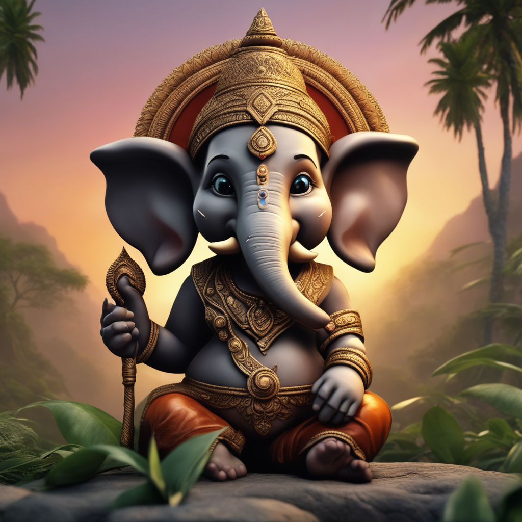 lord ganesha art