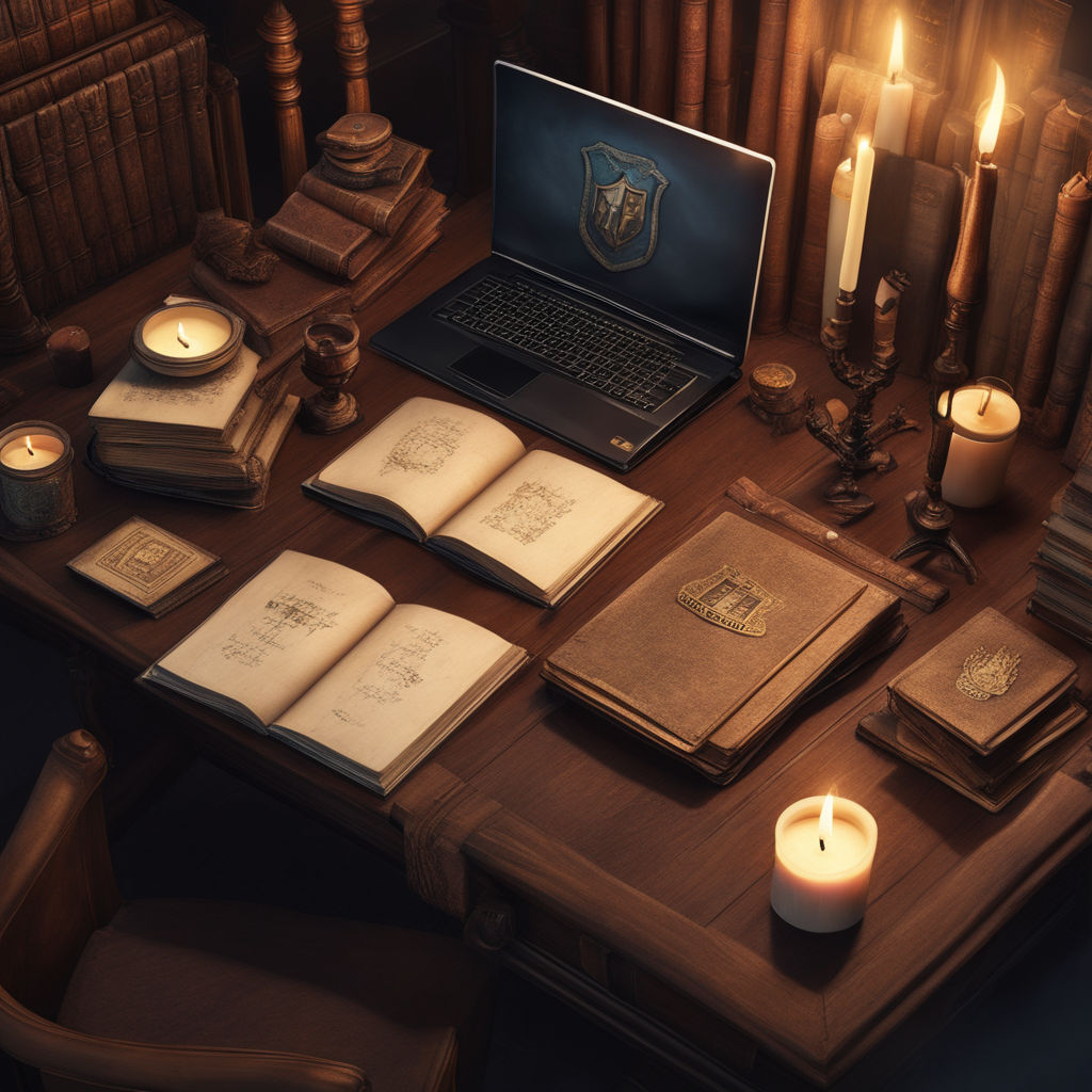 ArtStation - Logo Ravenclaw House Hogwarts