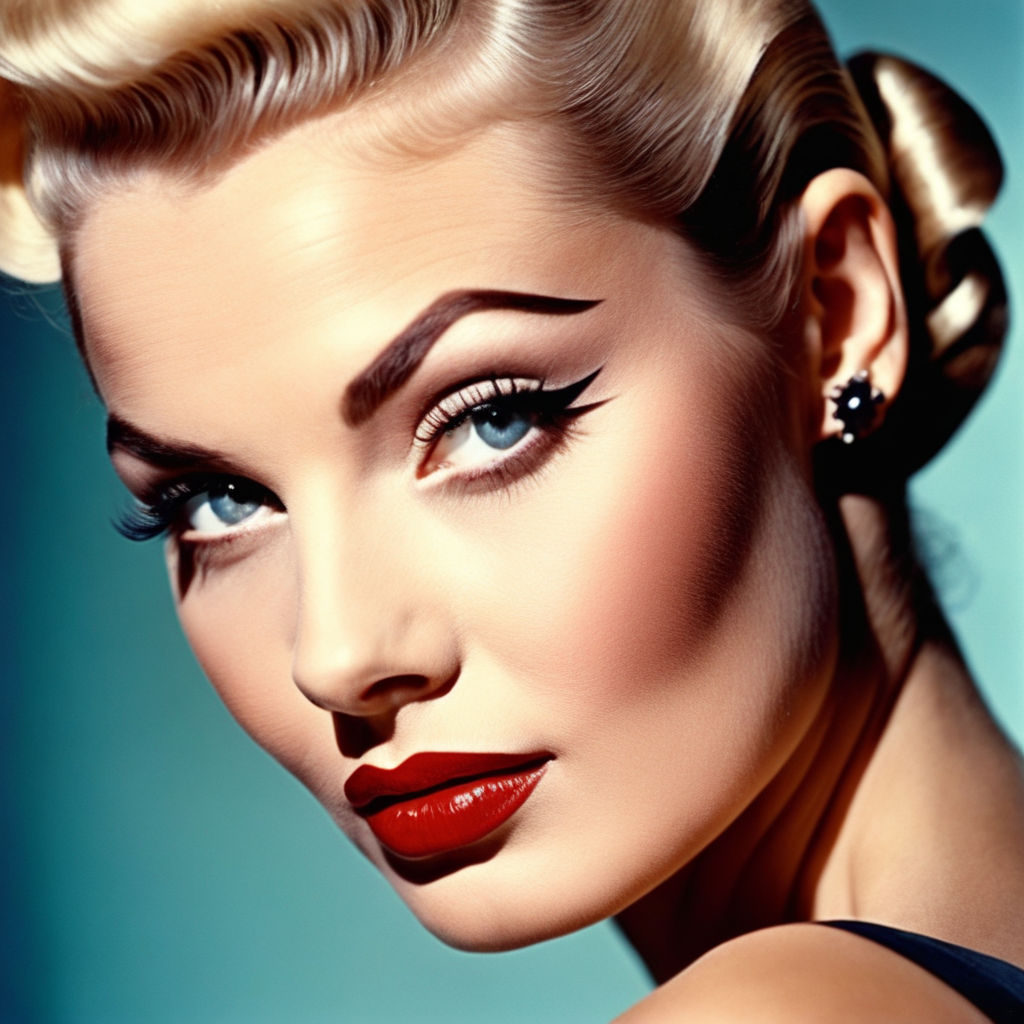 1950s pin up makeup