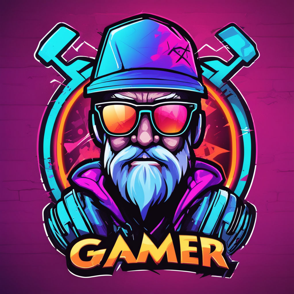 Sticker Pro Gamer Logo 