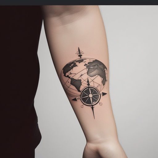 38 Wanderlust Tattoo Ideas & Designs for the Constant Traveler