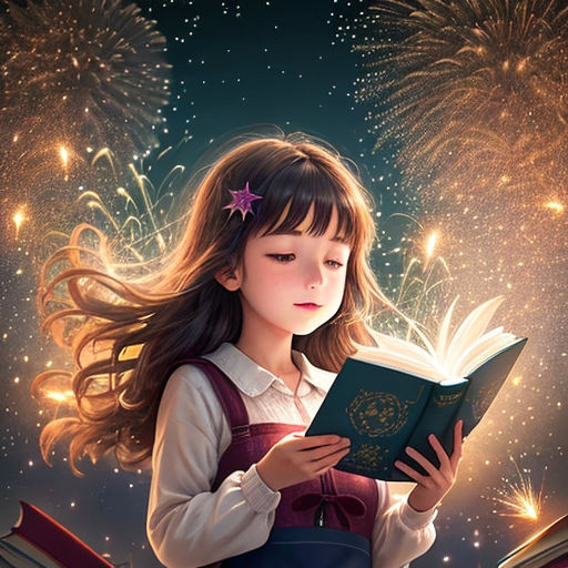 Magical Book, candy, cake, book, read, magic, sweet, fantasy, anime, love,  anime girl, HD wallpaper | Peakpx