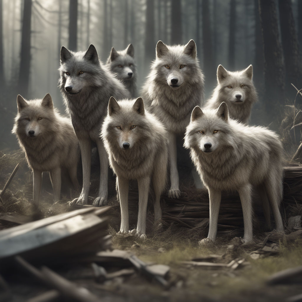 twilight wolf pack wallpaper