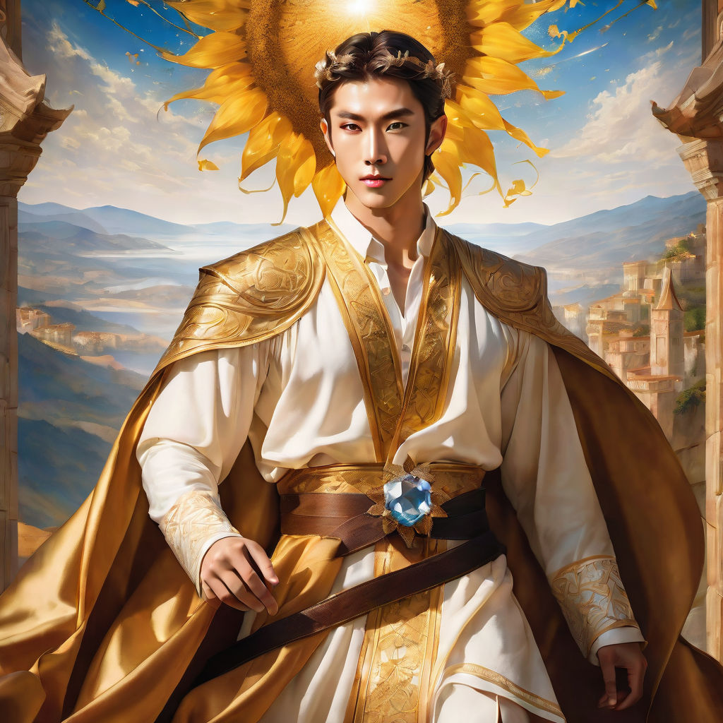 apollo god of the sun costume