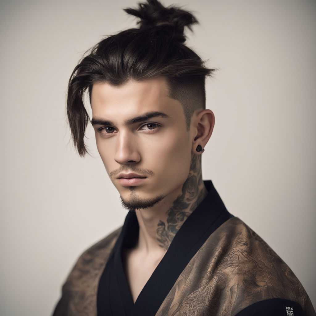 Draw inspiration from these traditional Japanese hairstyles | Asian men  long hair, Japanese hairstyle, Asian hair