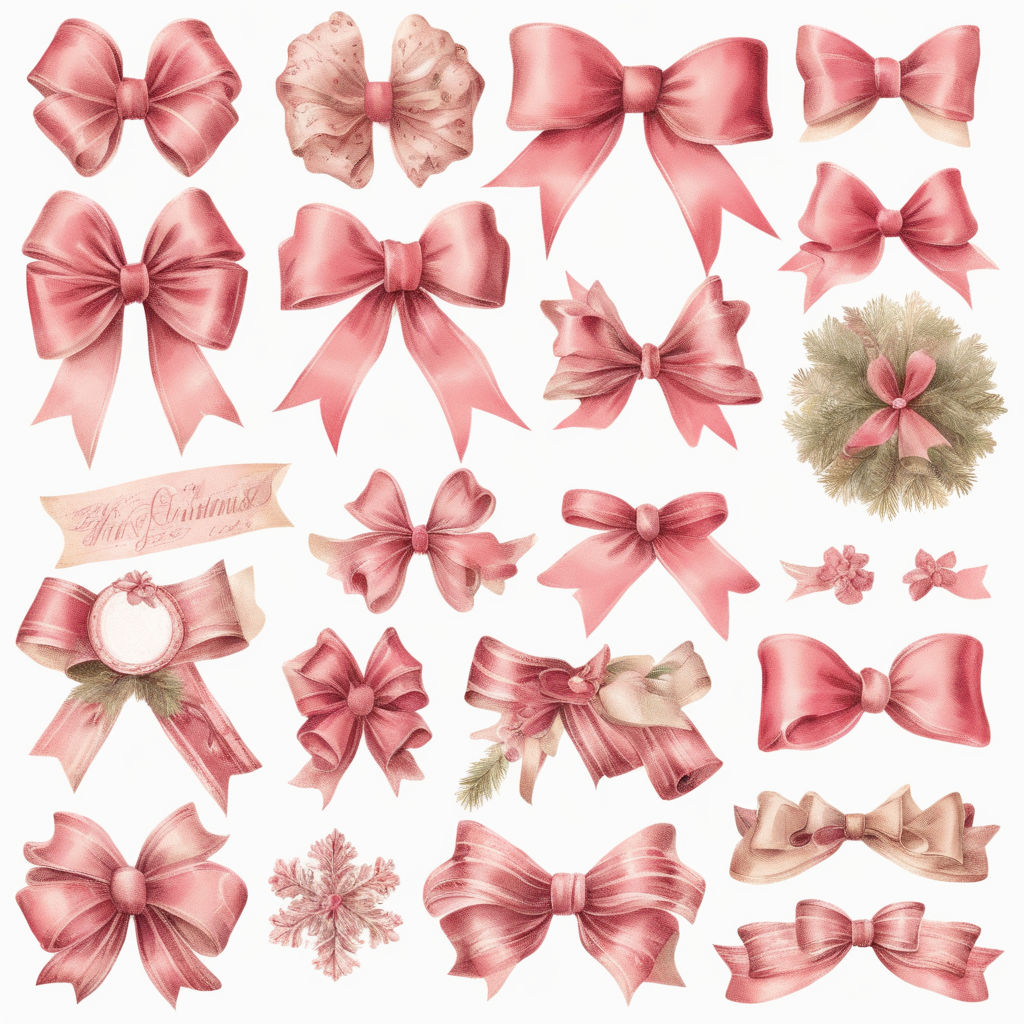 Coquette Ribbon Bow Pink - Inspire Uplift, Pink Ribbon Bow 