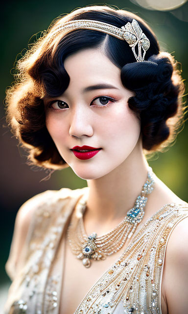 1920s style hair