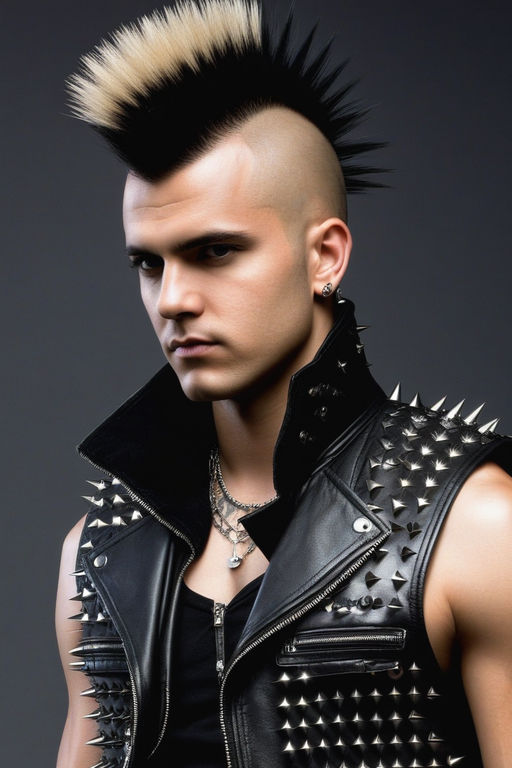 30 Punk Hairstyle Ideas for Men | Punk hair, Hair styles, Electric blue hair