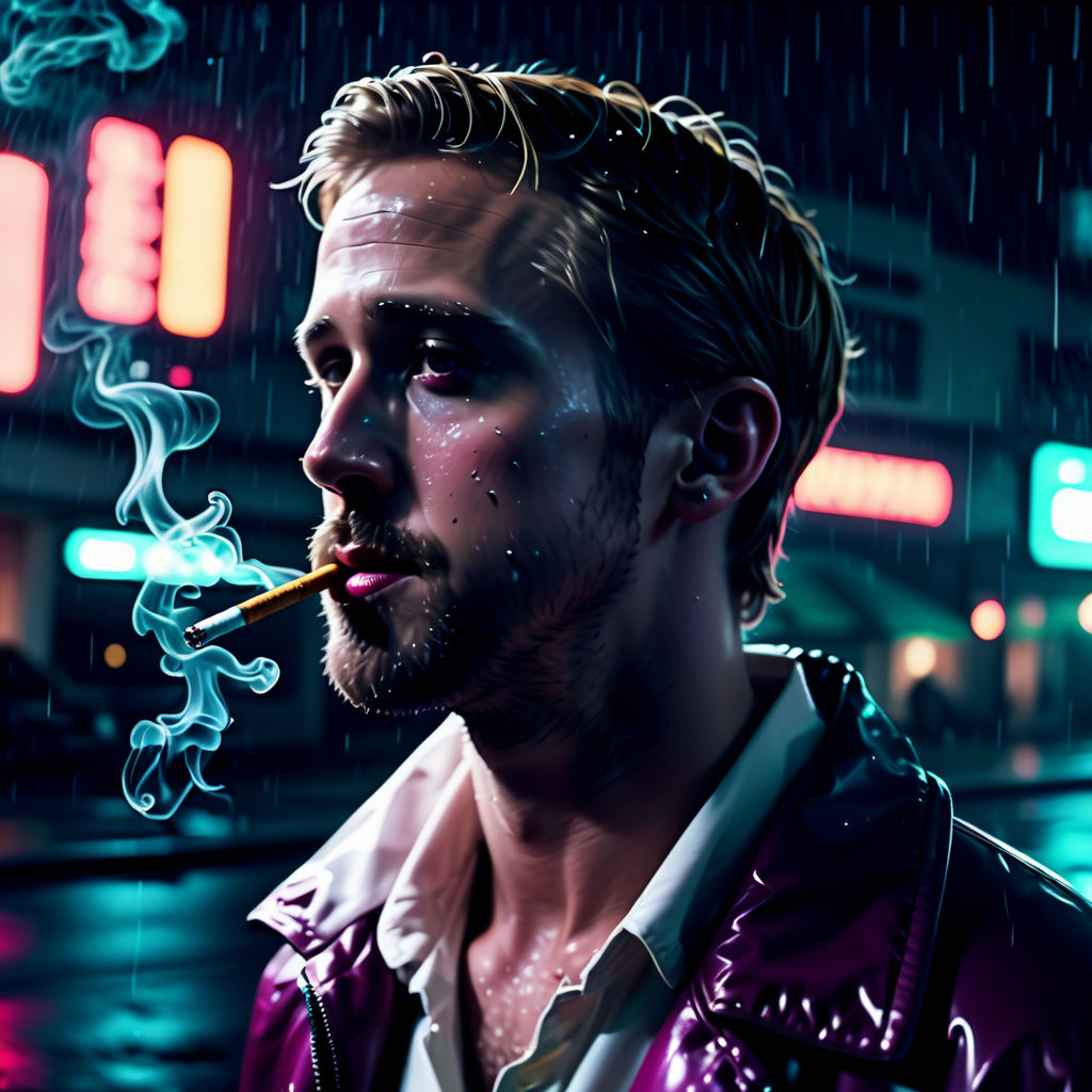 Ryan Gosling and Margot Robbie as Ken and Barbie Cushion – Canvas Art Rocks