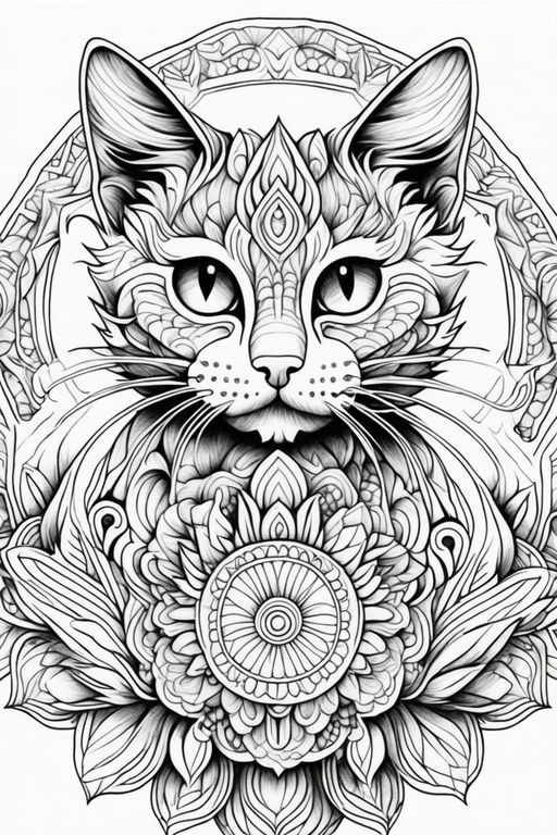 Abstract Adult Coloring Pages Set Graphic by LIVELY LISHA