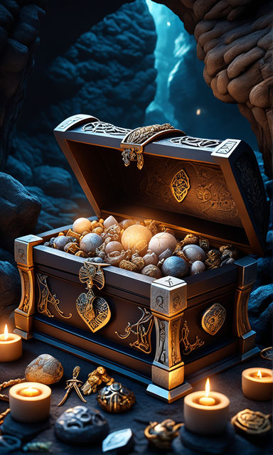 treasure chest wallpaper