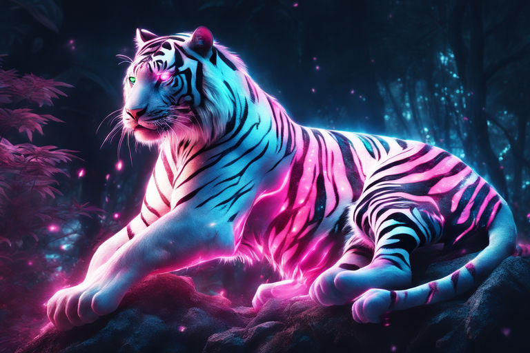 Fish Pink Magnetic Wallpaper - Tiger Bleu