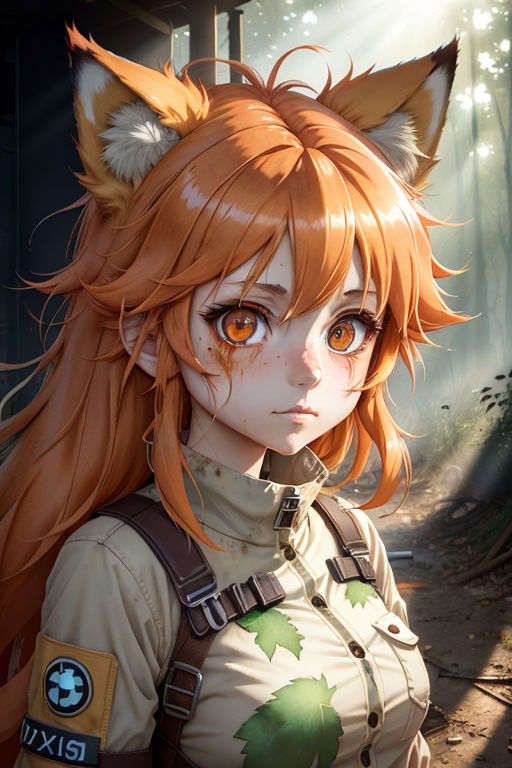 Cute Anime Fox