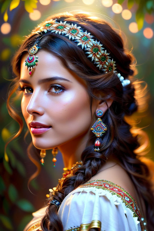 beautiful gypsy woman