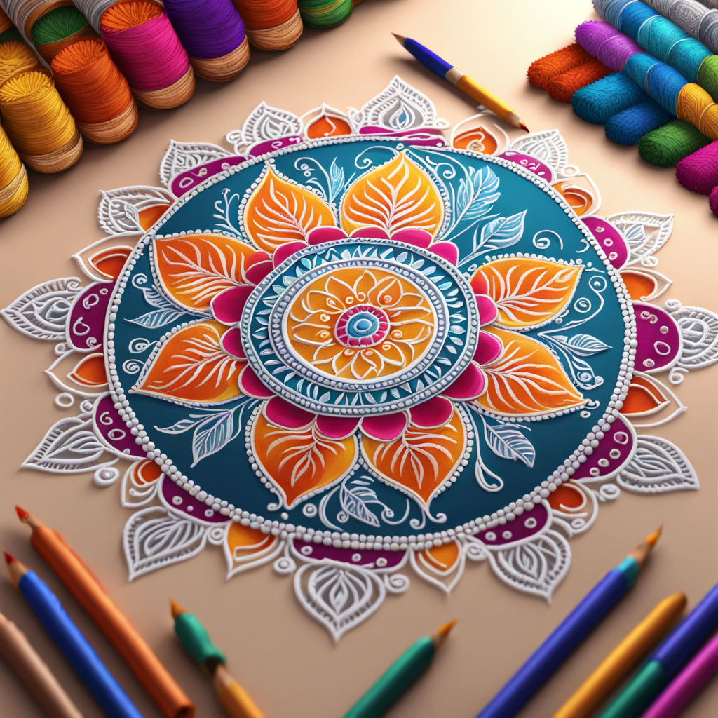 Zen-Inspired Coloring: Oriental Art Harmony