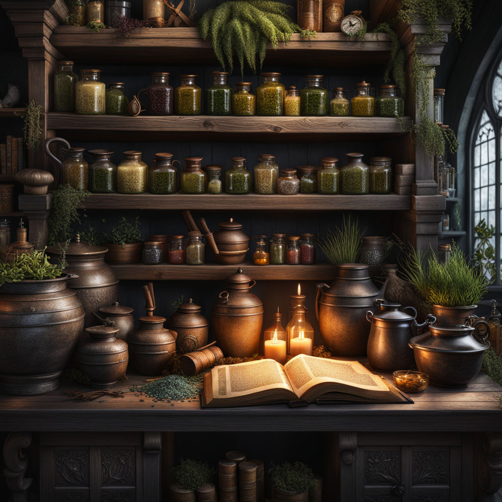 Cauldron Shelf Apothecary